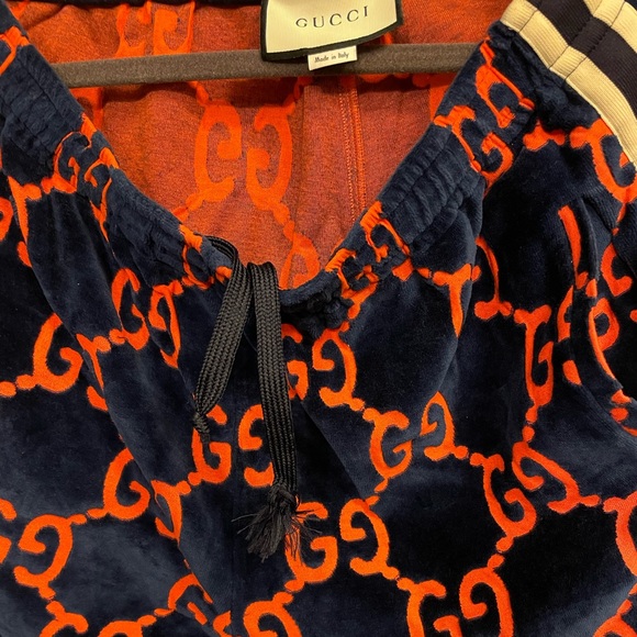 GUCCI COTTON VELVET PANTS LIMITED EDITION RETAILS $2000+ - Picture 5 of 10